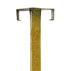 Messestände Gold 30 x 23,5 x 210 cm Stahl