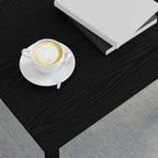 Couchtisch Schwarz Eichen-Optik 40 x 40 x 36 cm Holzwerkstoff