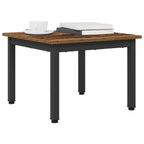 Couchtisch Altholz 50 x 50 x 36 cm Holzwerkstoff
