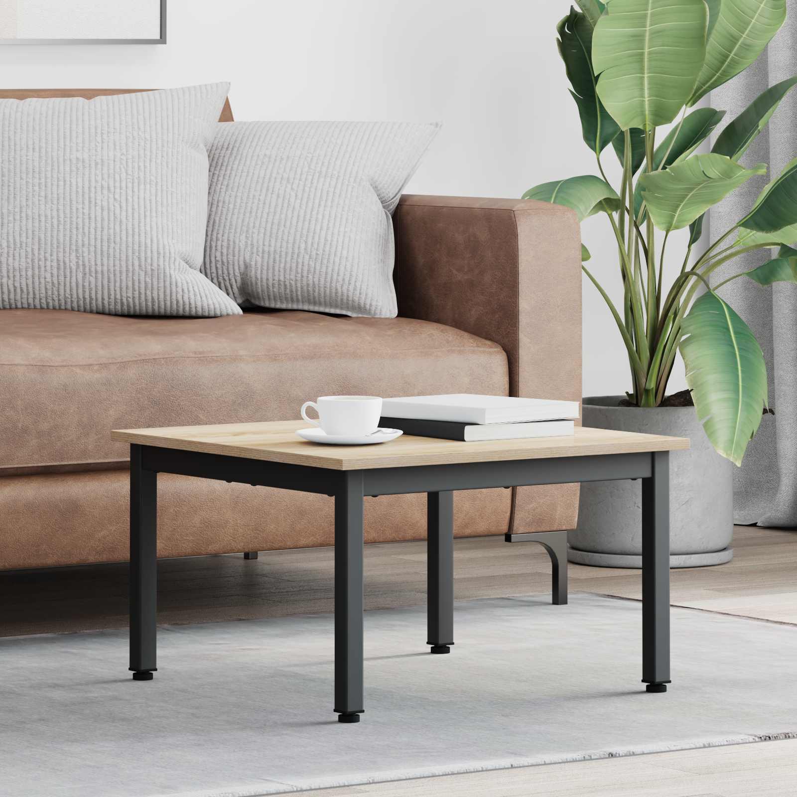 Couchtisch Sonoma 60 x 60 x 36 cm Holzwerkstoff