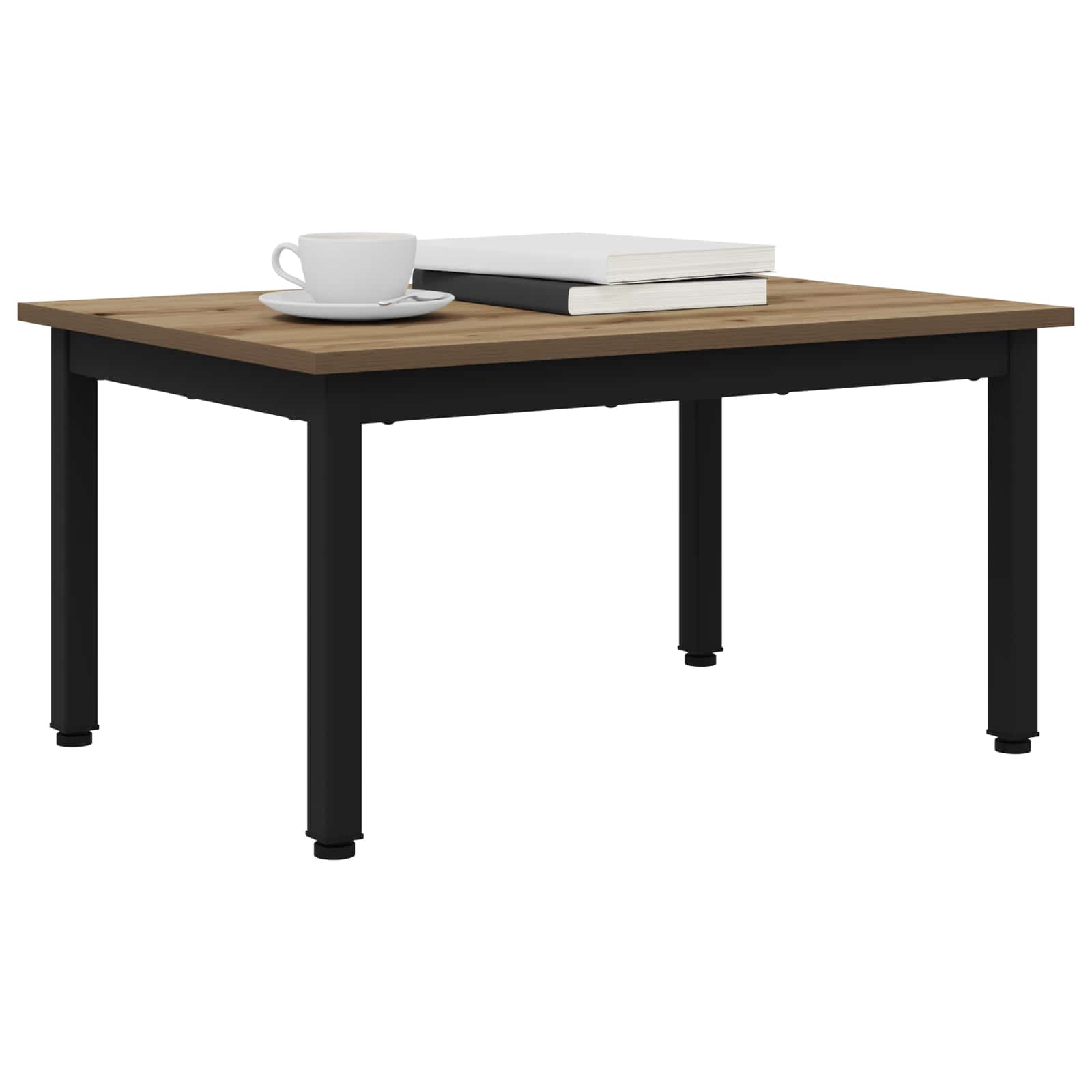 Couchtisch Kunsthandwerk Eiche 70 x 50 x 36 cm Holzwerkstoff