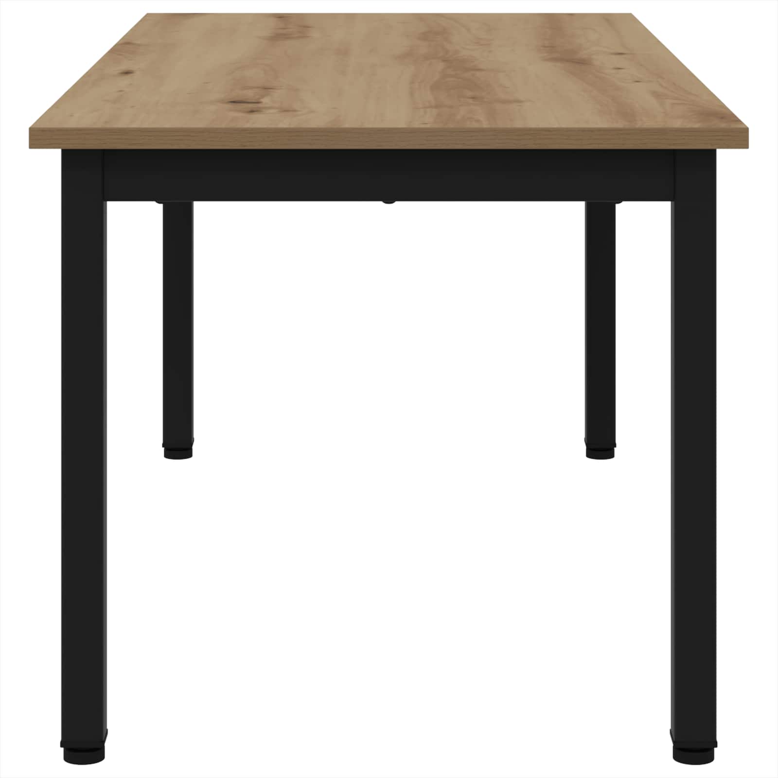 Couchtisch Kunsthandwerk Eiche 100 x 50 x 45 cm Holzwerkstoff