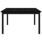 Couchtisch Schwarz Eichen-Optik 80 x 80 x 45 cm Holzwerkstoff