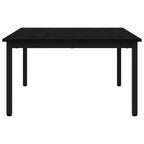 Couchtisch Schwarz Eichen-Optik 80 x 80 x 45 cm Holzwerkstoff
