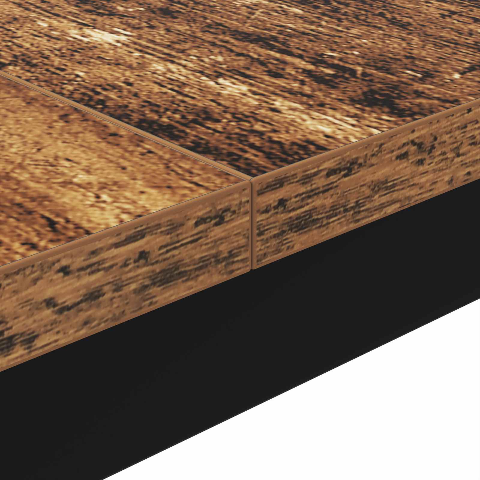 Couchtisch Altholz 80 x 80 x 45 cm Holzwerkstoff