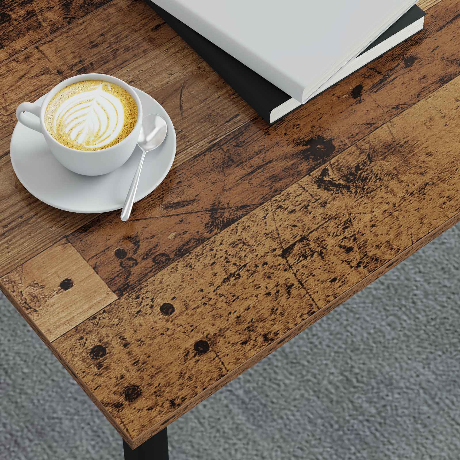 Couchtisch Altholz 80 x 80 x 45 cm Holzwerkstoff