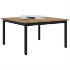 Couchtisch Kunsthandwerk Eiche 80 x 80 x 45 cm Holzwerkstoff
