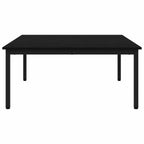 Couchtisch Schwarz Eichen-Optik 100 x 100 x 45 cm Holzwerkstoff