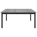 Couchtisch Graues Sonoma 100 x 100 x 45 cm Holzwerkstoff