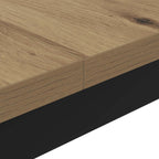 Couchtisch Kunsthandwerk Eiche 100 x 100 x 45 cm Holzwerkstoff
