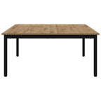 Couchtisch Kunsthandwerk Eiche 100 x 100 x 45 cm Holzwerkstoff