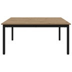 Couchtisch Kunsthandwerk Eiche 100 x 100 x 45 cm Holzwerkstoff