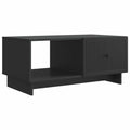 Couchtisch Schwarz 90 x 50 x 40 cm Holzwerkstoff