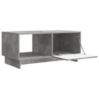 Couchtisch Betongrau 90 x 50 x 40 cm Holzwerkstoff