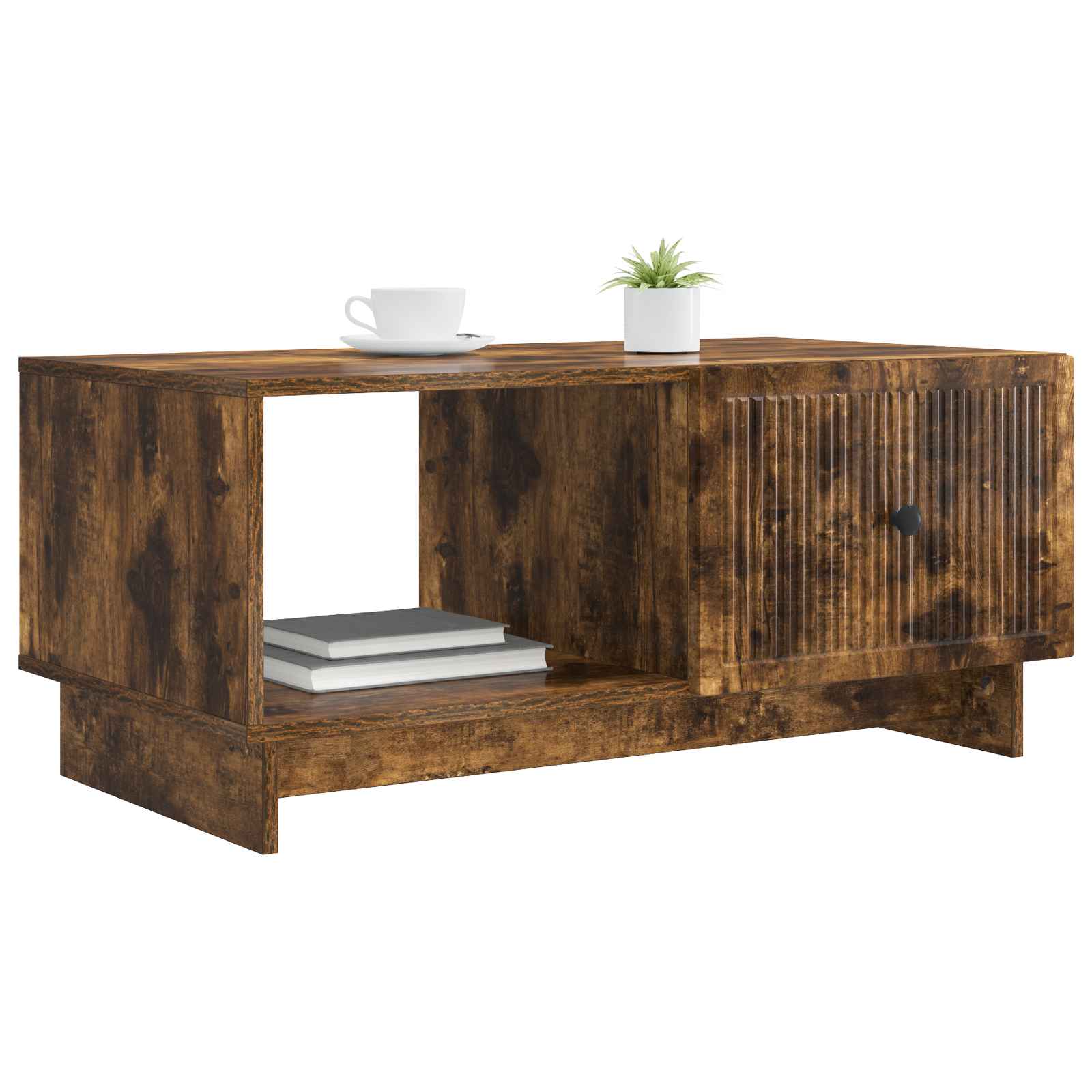 Couchtisch Geräucherte Eiche 90 x 50 x 40 cm Holzwerkstoff