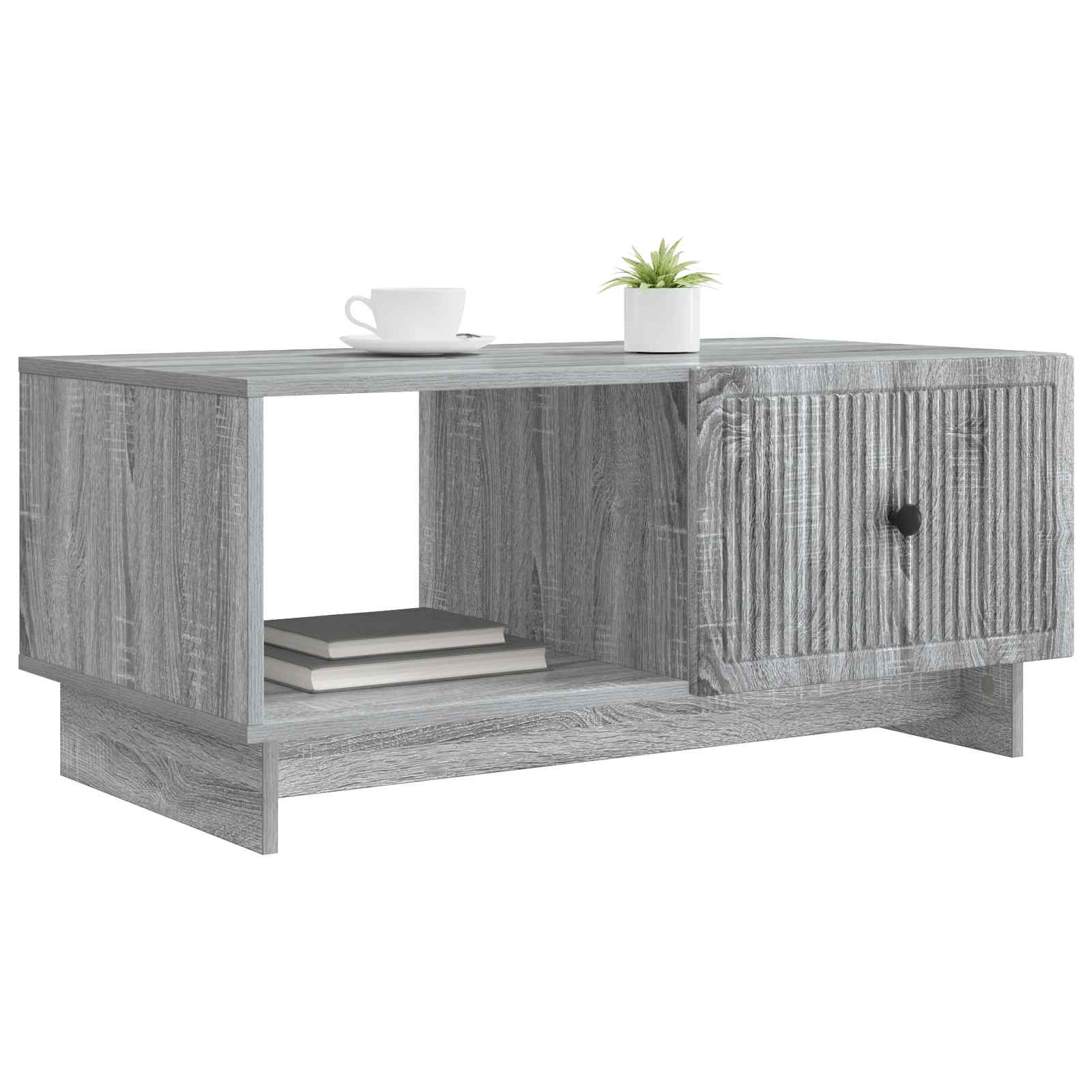 Couchtisch Graues Sonoma 90 x 50 x 40 cm Holzwerkstoff
