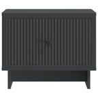 Couchtisch mit Schubladen Schwarz 49 x 50 x 40 cm Holzwerkstoff