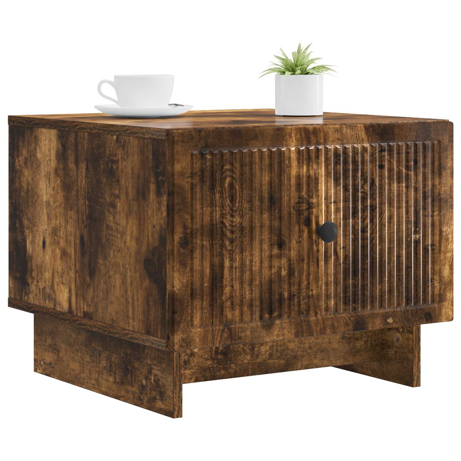 Couchtisch Geräucherte Eiche 49 x 50 x 40 cm Holzwerkstoff