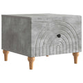 Couchtisch Betongrau 49 x 50 x 40 cm Holzwerkstoff