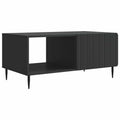 Couchtisch Schwarz 90 x 50 x 40 cm Holzwerkstoff