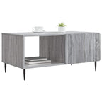 Couchtisch Grau Sonoma 90 x 50 x 40 cm Holzwerkstoff