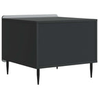 Couchtisch mit Schubladen Schwarz 49 x 50 x 42 cm Holzwerkstoff