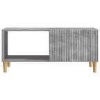 Couchtisch Betongrau 90 x 50 x 40 cm Holzwerkstoff