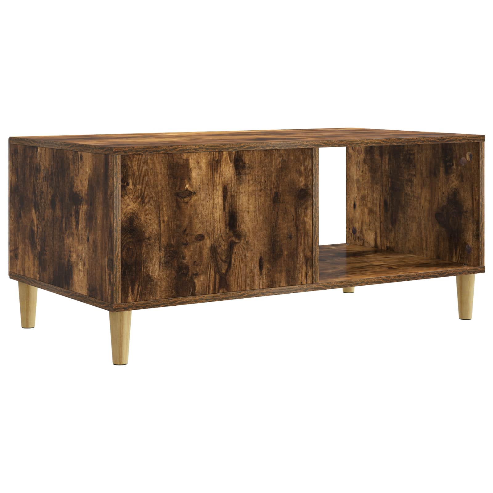 Couchtisch Geräucherte Eiche 90 x 50 x 40 cm Holzwerkstoff