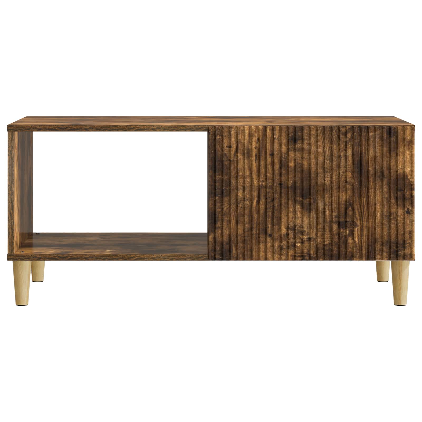 Couchtisch Geräucherte Eiche 90 x 50 x 40 cm Holzwerkstoff