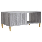 Couchtisch Graues Sonoma 90 x 50 x 40 cm Holzwerkstoff