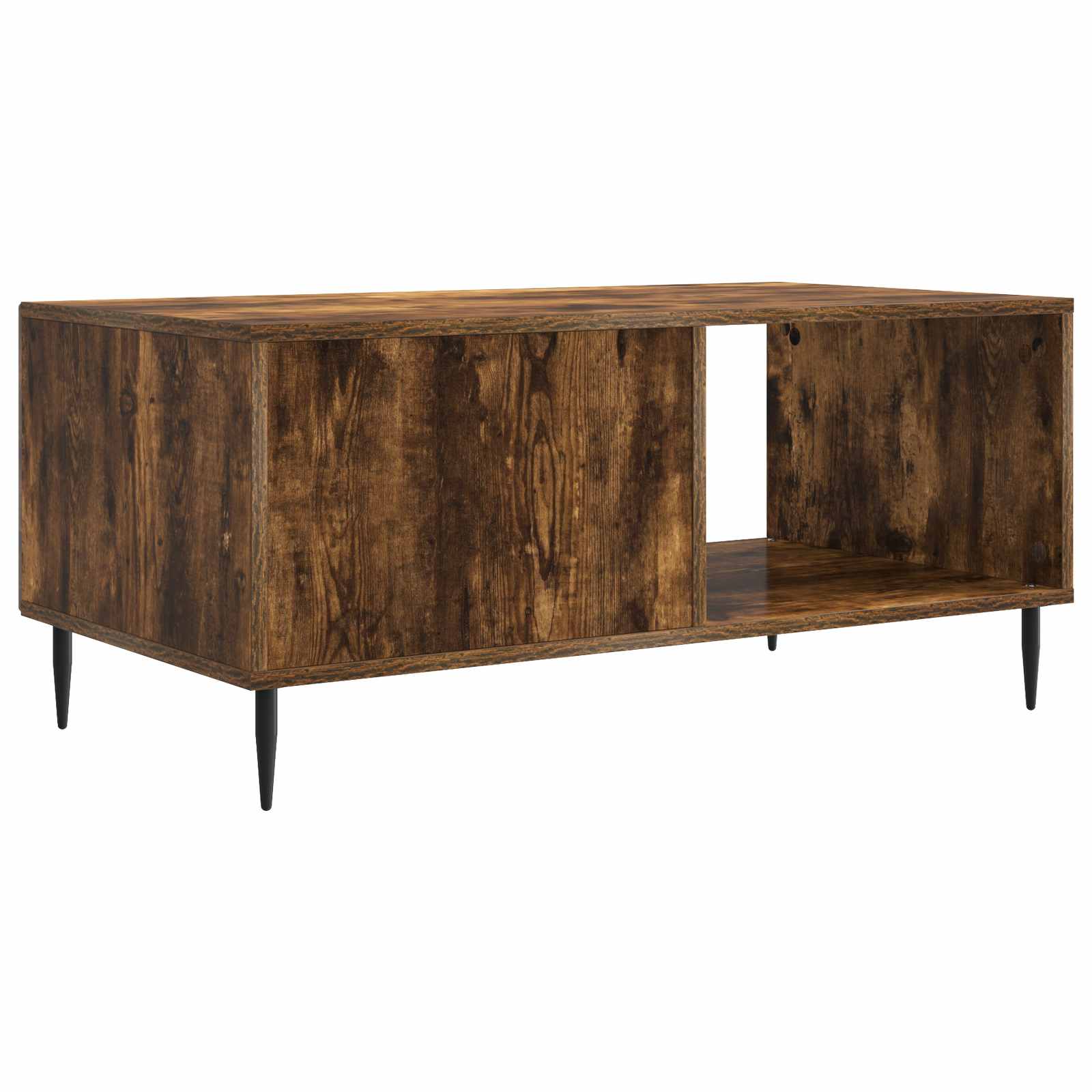 Couchtisch Geräucherte Eiche 90 x 50 x 40 cm Holzwerkstoff