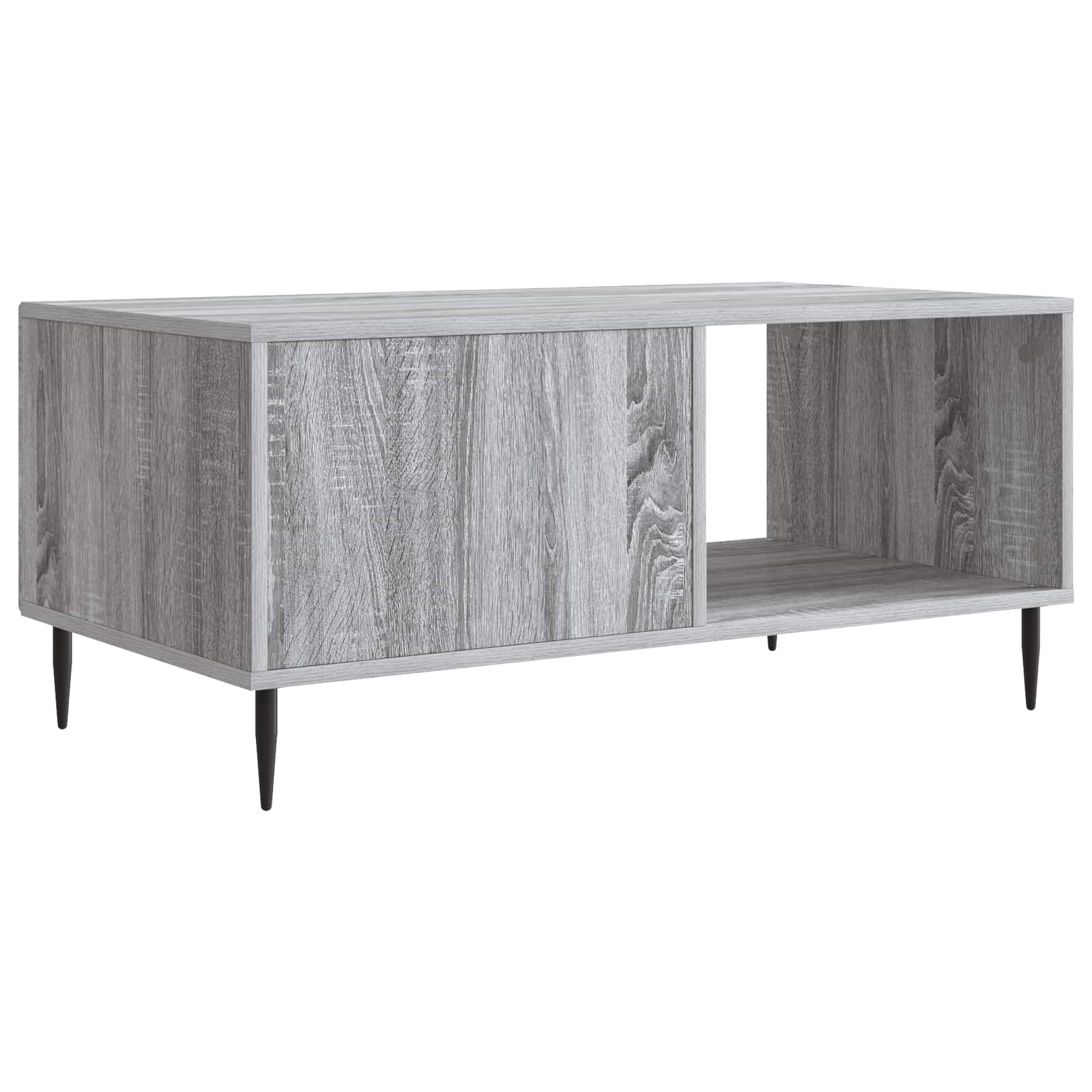 Couchtisch Graues Sonoma 90 x 50 x 40 cm Holzwerkstoff