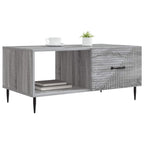 Couchtisch Graues Sonoma 90 x 50 x 40 cm Holzwerkstoff