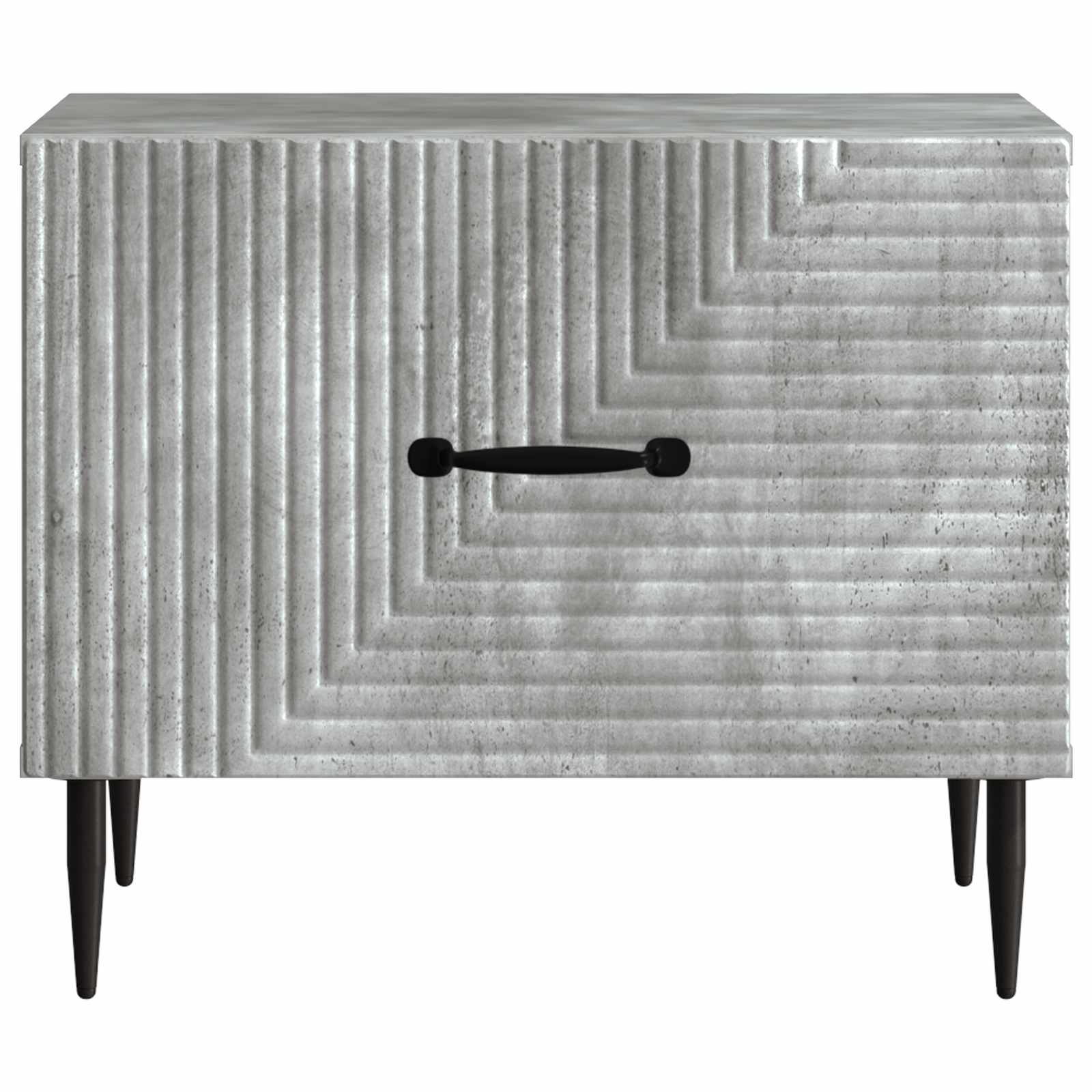 Couchtisch Betongrau 49 x 50 x 40 cm Holzwerkstoff