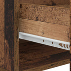 Couchtisch mit Schubladen Altholz 49 x 50 x 40 cm Holzwerkstoff