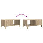 Couchtisch Sonoma-Eiche 90 x 50 x 40 cm Holzwerkstoff