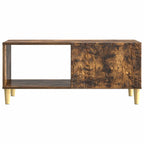 Couchtisch Geräucherte Eiche 90 x 50 x 40 cm Holzwerkstoff