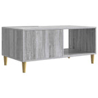 Couchtisch Grau Sonoma 90 x 50 x 40 cm Holzwerkstoff