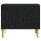 Couchtisch Schwarz 50 x 49 x 40 cm Holzwerkstoff