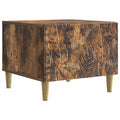 Couchtisch Geräucherte Eiche 50 x 49 x 40 cm Holzwerkstoff