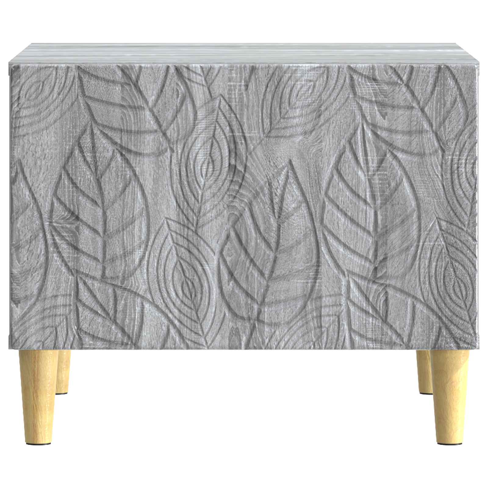 Couchtisch Grau Sonoma 50 x 49 x 40 cm Holzwerkstoff