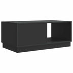 Couchtisch Schwarz 90 x 50 x 37 cm Holzwerkstoff