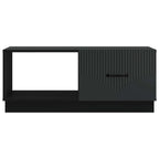 Couchtisch Schwarz 90 x 50 x 37 cm Holzwerkstoff