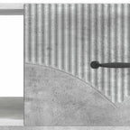 Couchtisch Betongrau 90 x 50 x 37 cm Holzwerkstoff