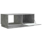 Couchtisch Betongrau 90 x 50 x 37 cm Holzwerkstoff