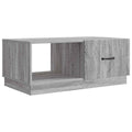Couchtisch Graues Sonoma 90 x 50 x 37 cm Holzwerkstoff