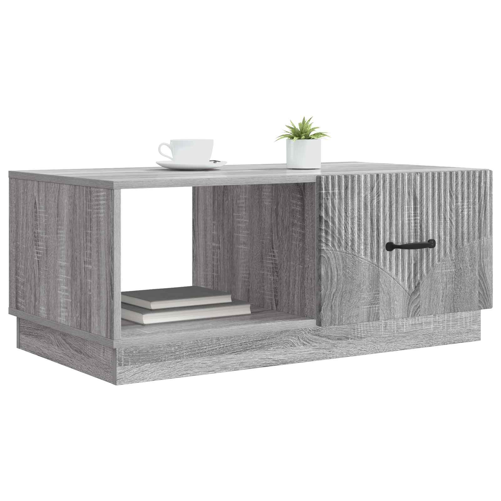 Couchtisch Graues Sonoma 90 x 50 x 37 cm Holzwerkstoff