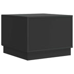 Couchtisch mit Schubladen Schwarz 49 x 50 x 37 cm Holzwerkstoff