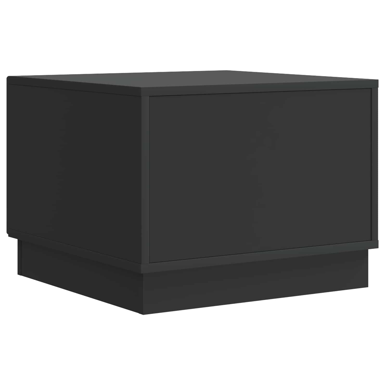 Couchtisch mit Schubladen Schwarz 49 x 50 x 37 cm Holzwerkstoff