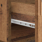 Couchtisch mit Schubladen Altholz 49 x 50 x 37 cm Holzwerkstoff